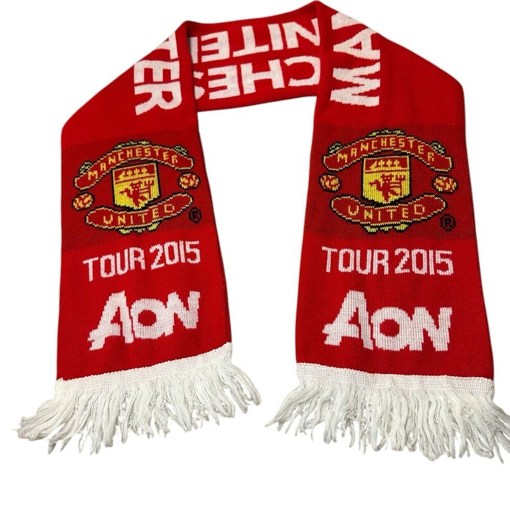 Manchester United Scarf Official Tour 2015 AON Muffer